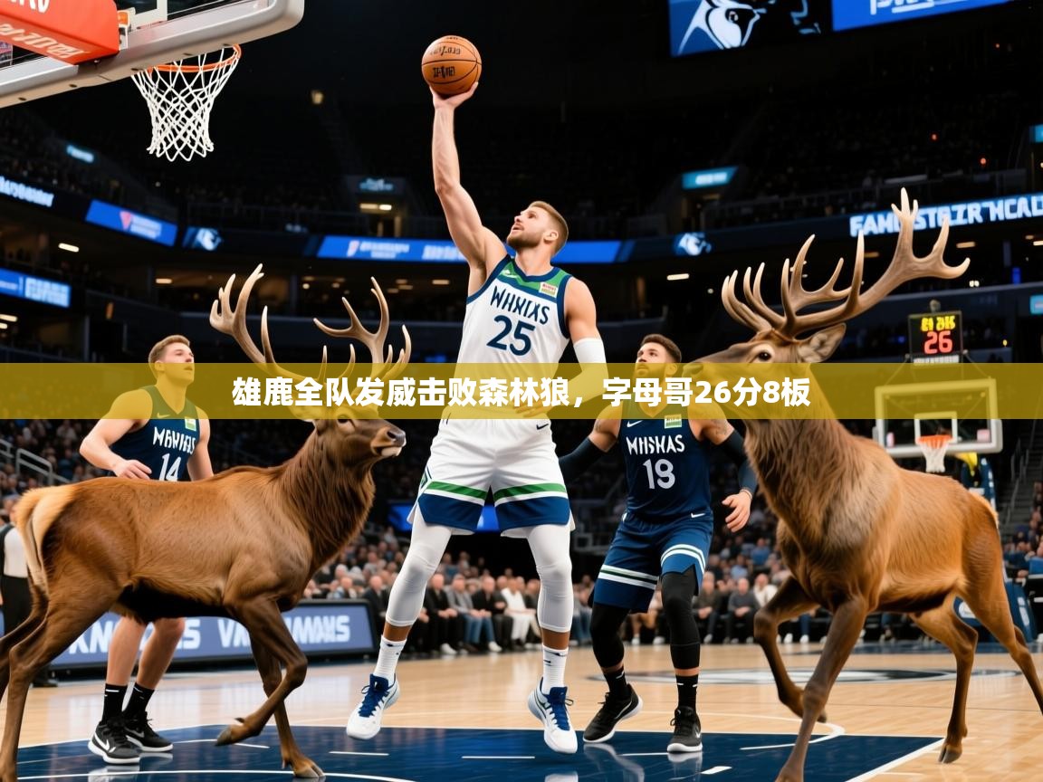 2025开云体育app下载雄鹿全队发威击败森林狼，字母哥26分8板  第4张